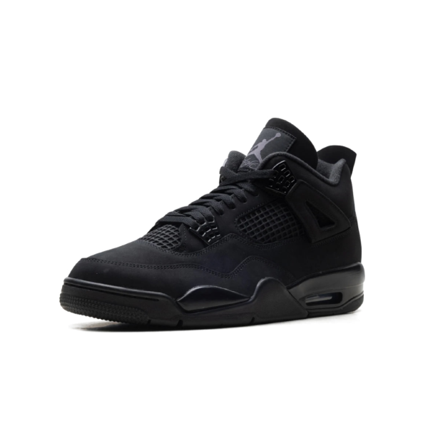 Air Jordans 4 Black Cat 2025_A02 Air Jordans 4 Black Cat 2025_A02